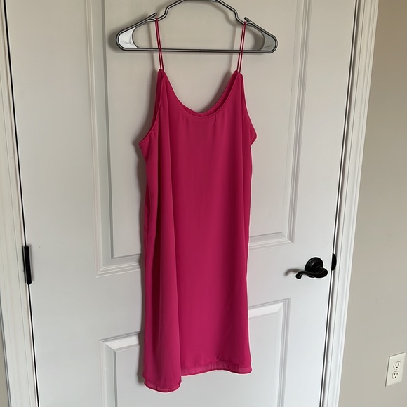 NWT Francesca’s Ayla Double Layer Shift Dress. - Picture 3 of 11